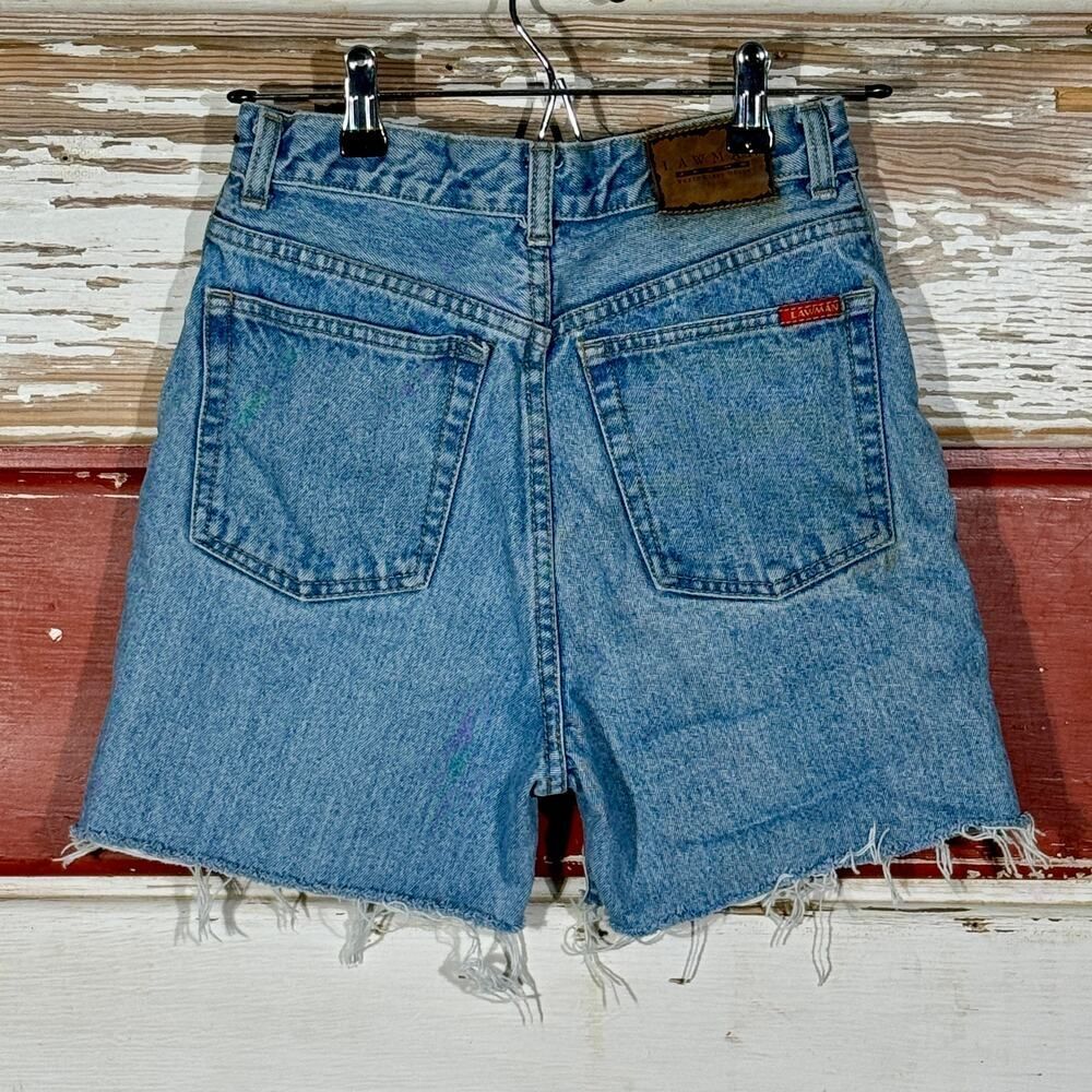 26w Vintage LAWMAN High Waist Cutoffs - Picture 1 of 11